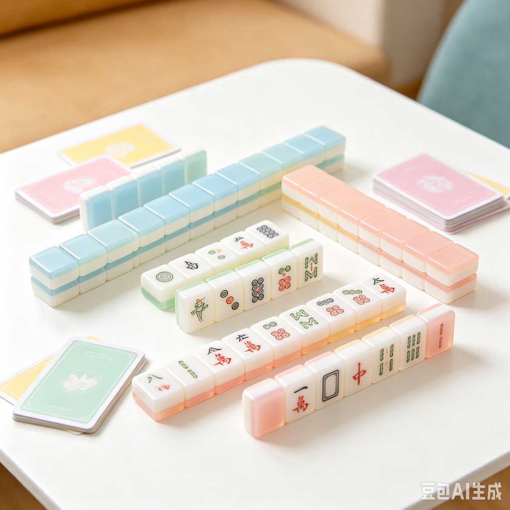 matte texture mahjong set