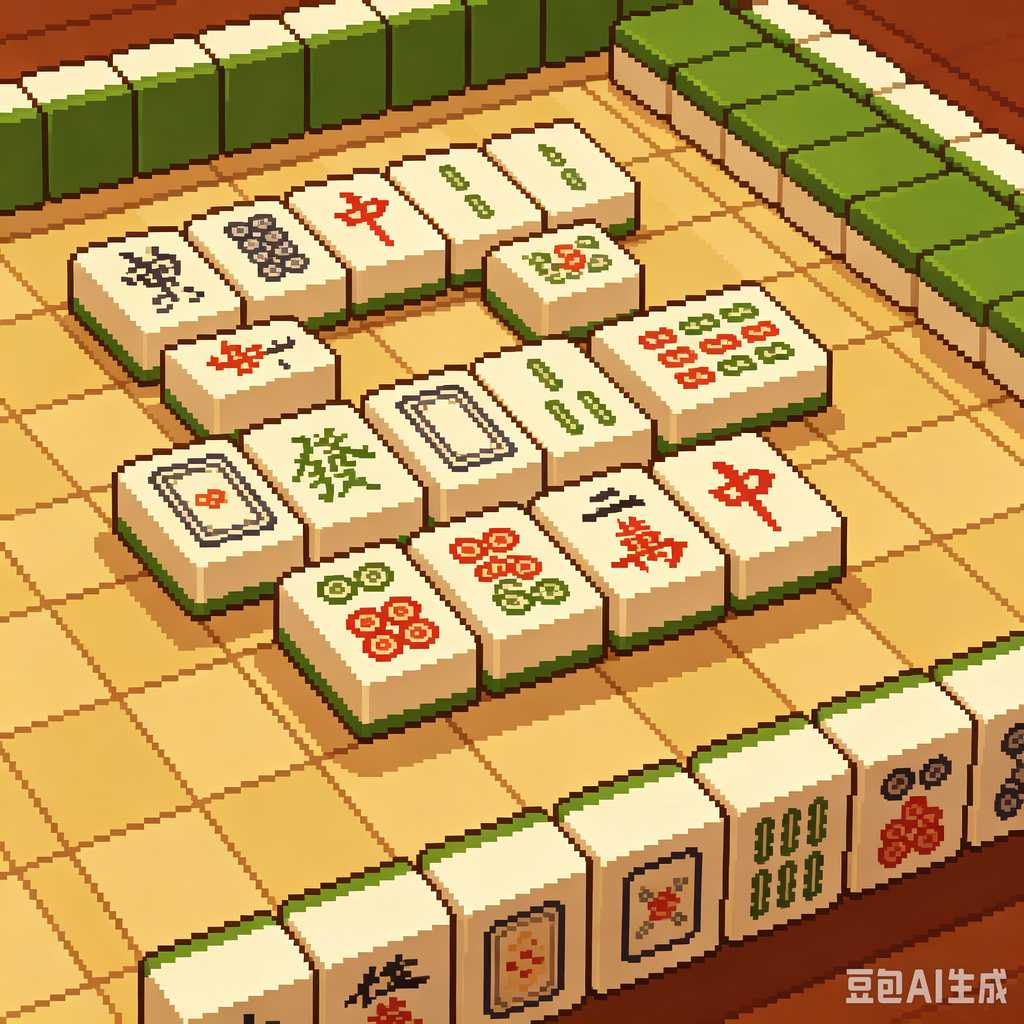 traditional chinese board game mahjong