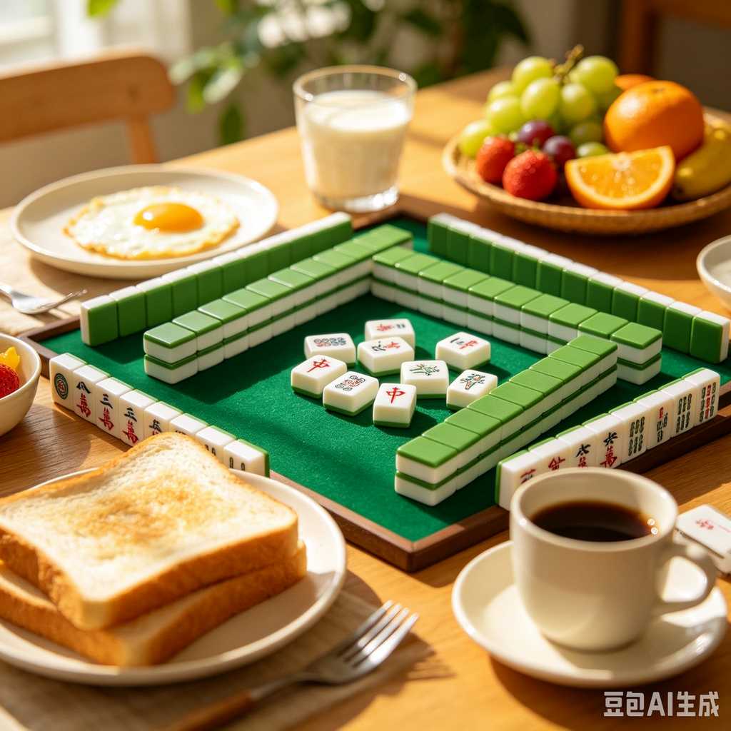 colorful mahjong score chips