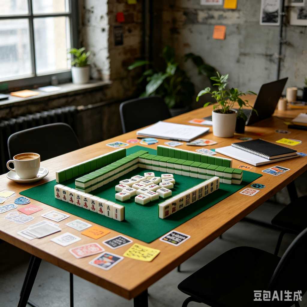 high end gift mahjong set