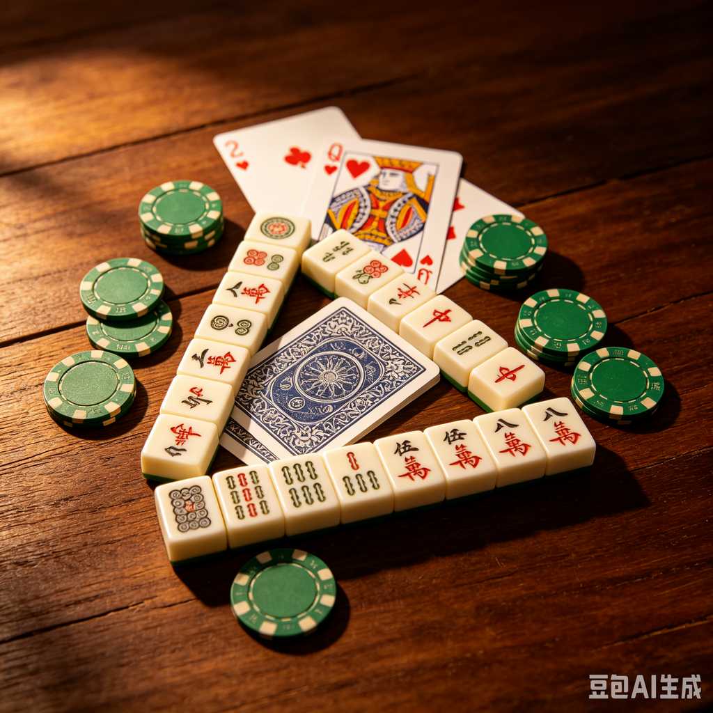 bright color mahjong tiles