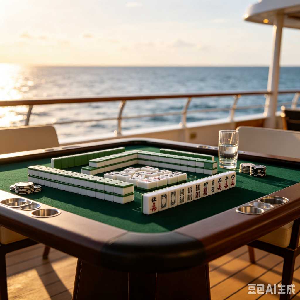 transparent mini mahjong set